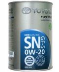 Toyota Motor Oil SN/GF-5 10W-30 API SN/CF; ILSAC GF-5 синтетическое 4 л