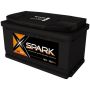 Автомобильный аккумулятор Spark 6СТ-75 SPA75-3-L 75А/ч-12V ст EN620 европейские прямая 278x175x190